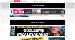 Desktop Screenshot of duyurugazetesi.com.tr